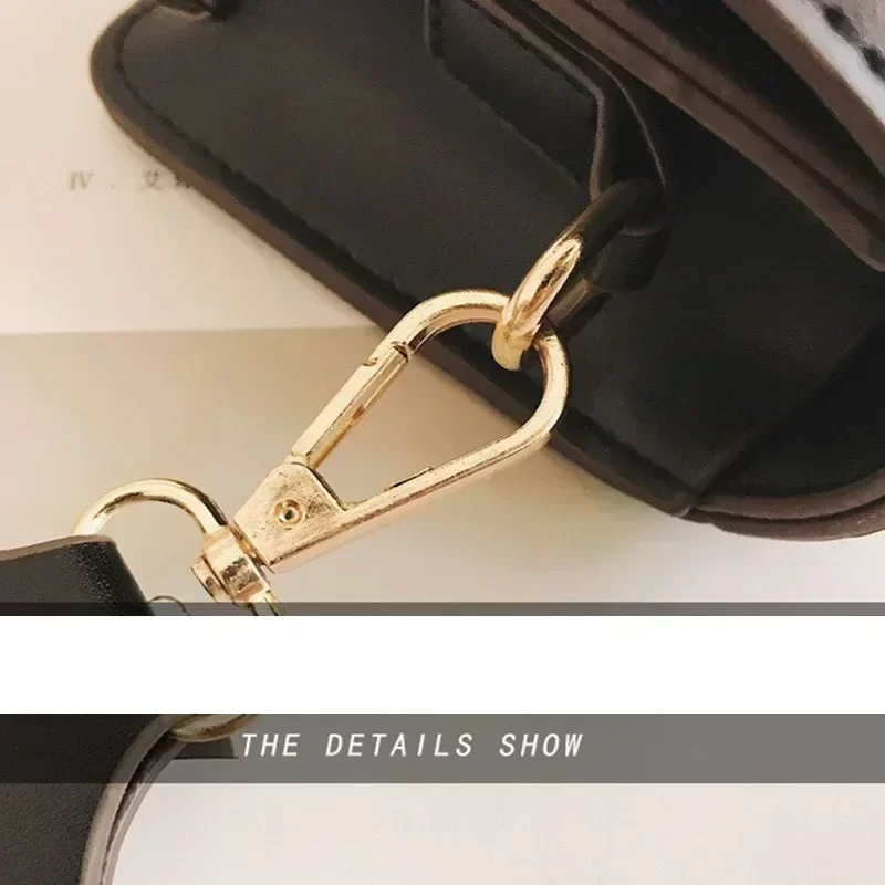 2024 New Camera Bag Luxury Designer Handbag Women's Bag  European and American Retro Color Contrast Small Square Bag Trendy_3