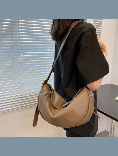 Crossbody Bags for Women Large Capacity Luxury Handbags Solid Soft Shoulder Bags Female Casual Travel Hobos Bag Vintage Sac New