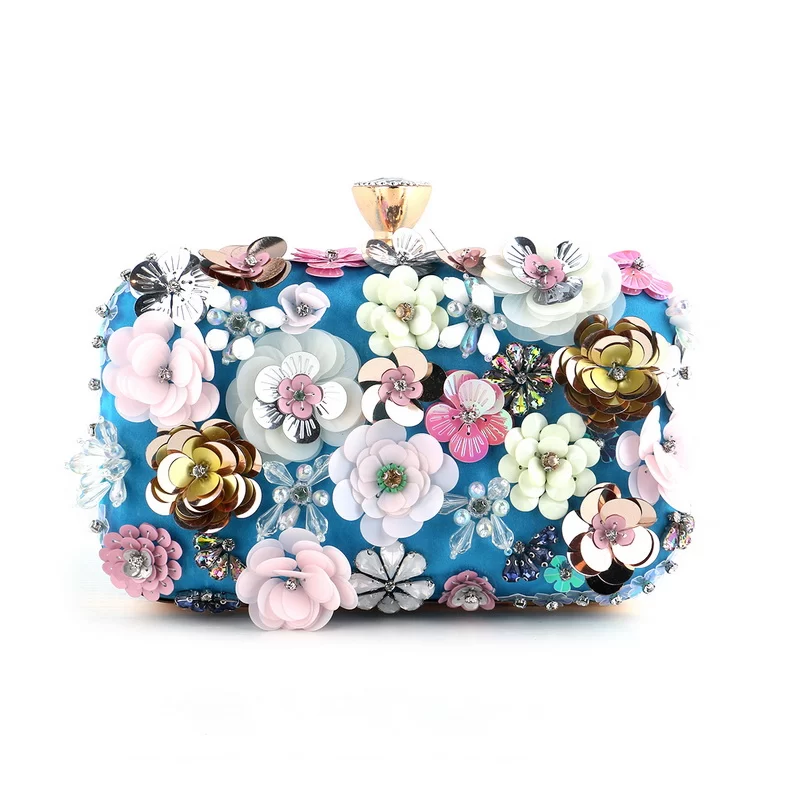 Fashion Women Bags Flower Diamonds Embroidery Small Clutch Luxury Lady Handbags Evening Bags New Arrival Chain Shoulder Purse_6