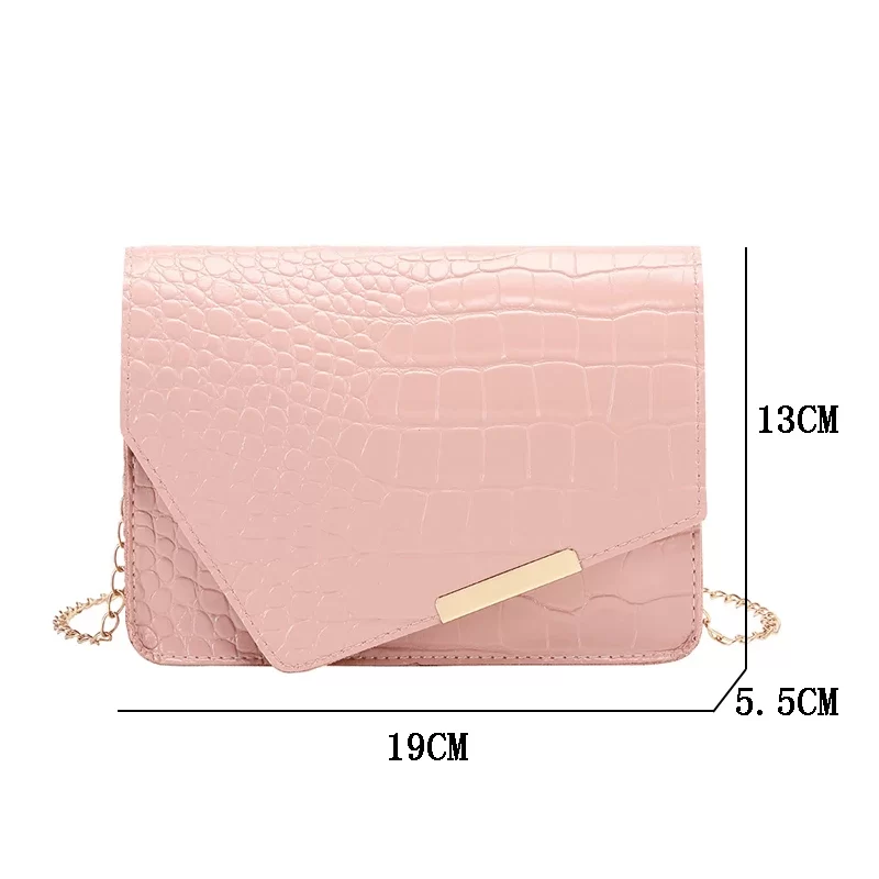 Mini Women's Shoulder Bag Luxury Brand Handbags for Women 2024 High Quality White Purse PU Hasp Messenger Bag Ladies Hand Bag_5