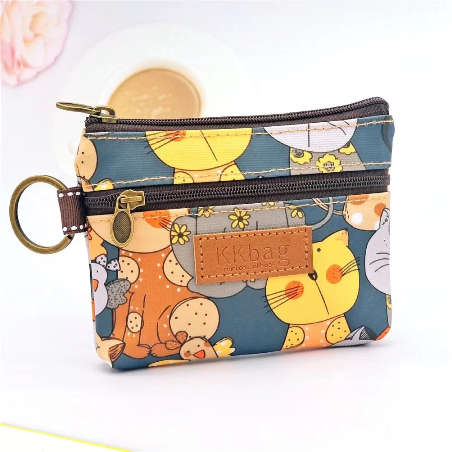 Cute Animals Wallet Zipper Purse Cartoon Small Coin Purse Lightweight Storage Bag Money Bag Key Card Holder For Student Women_14