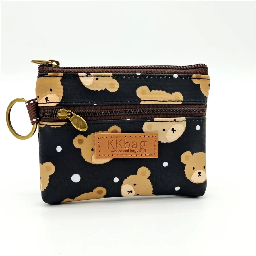 Cute Animals Wallet Zipper Purse Cartoon Small Coin Purse Lightweight Storage Bag Money Bag Key Card Holder For Student Women_17